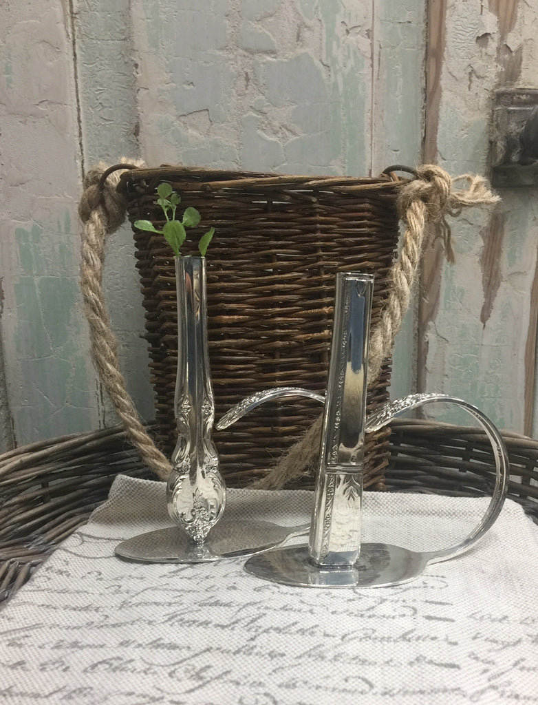 Vintage Flatware Posey Vase
