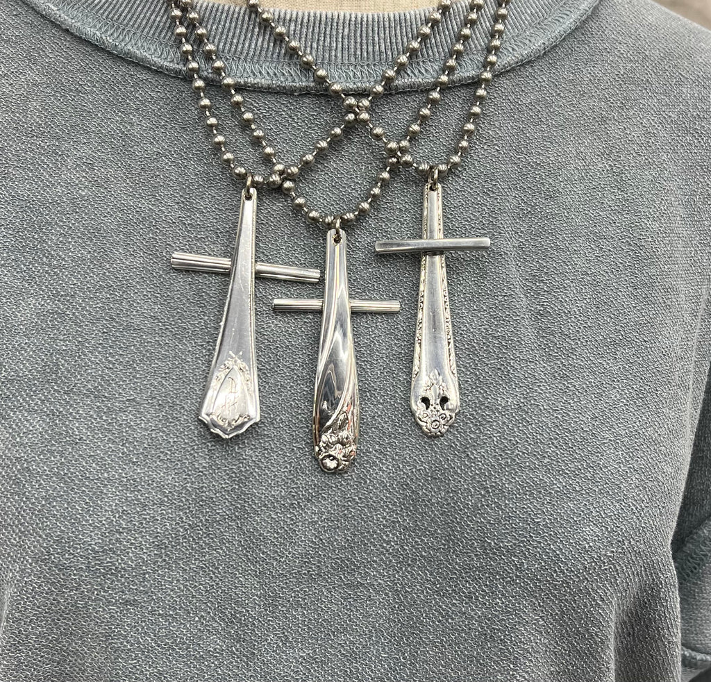 Silver Ware Cross