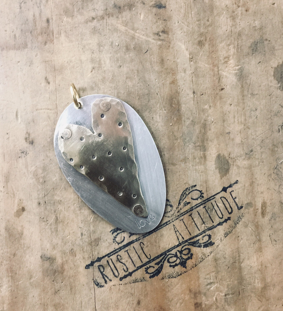 Spoon Pendant- Love