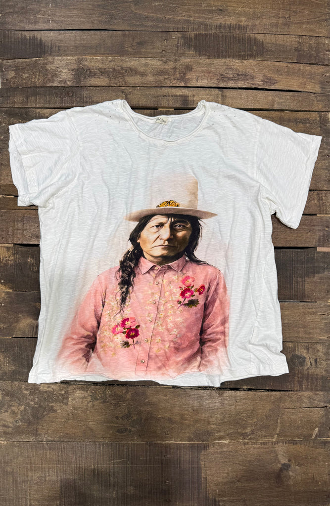 Prairie View Weathered and Worn Tee by Jaded Gypsy
