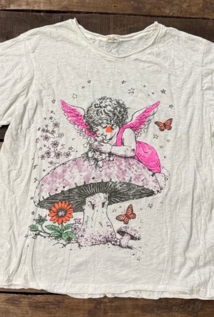 Fairy Weathered and Worn Tee