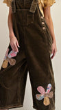 Easel Corduroy Overalls