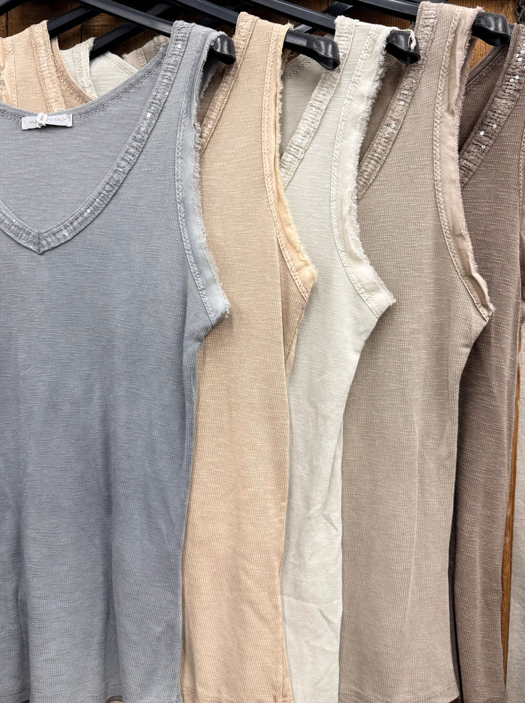 Sequin Tank