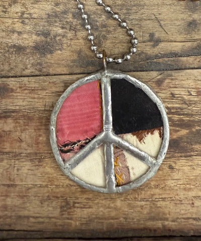 Tattered Peace Sign
