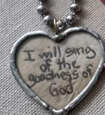 I will Sing Pendant