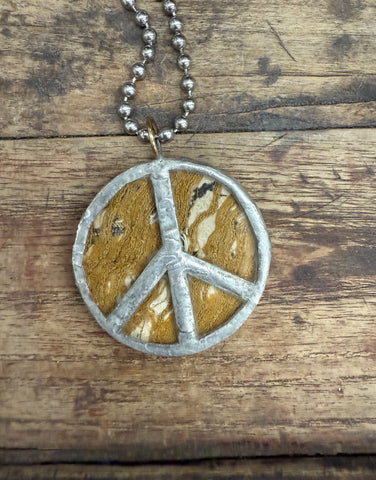 Tattered Peace Sign