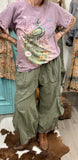Olive green cargo pants