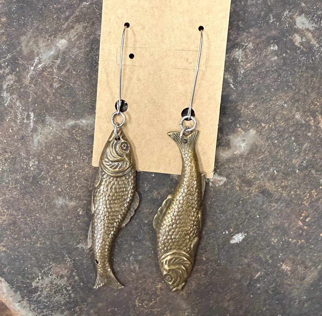 Two Fish Earrings