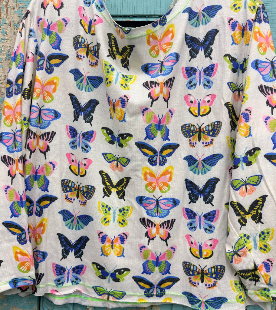 Butterfly Long  Sleeve Tee