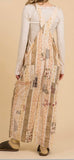 Multi Print Patchwork Overalls