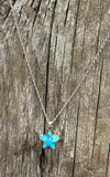 Sterling Silver and Turquoise Star