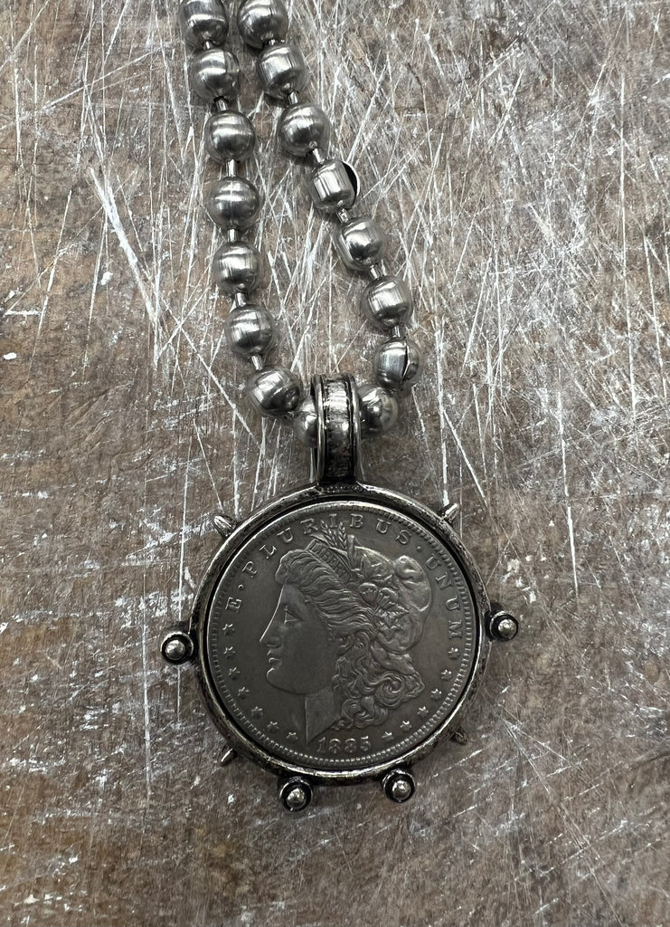 1885 Coin Pendant