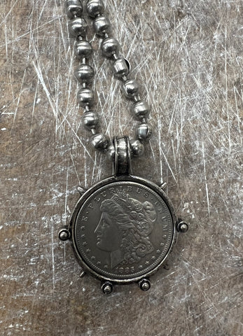 1885 Coin Pendant
