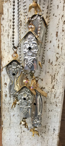 Vintage Flatware Birdhouse