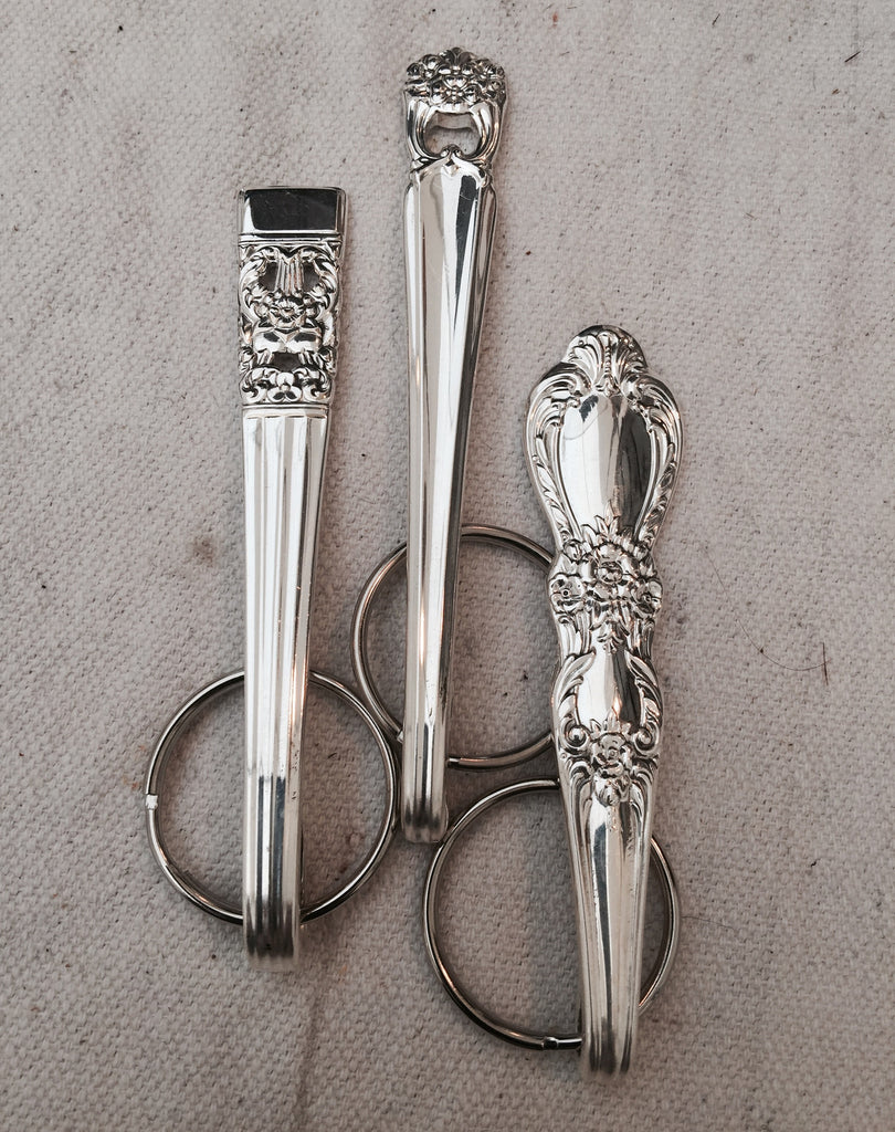 Vintage Flatware-  Key Ring