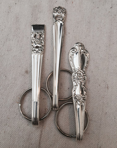 Vintage Flatware-  Key Ring