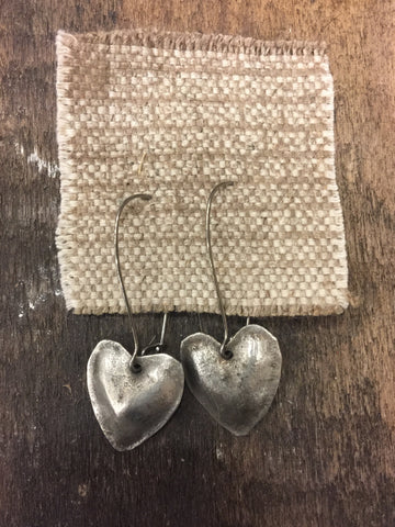 Puffy Heart Earrings