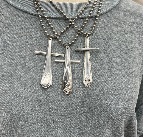 Silver Ware Cross