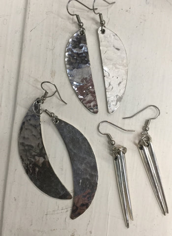 Vintage Flatware Earrings