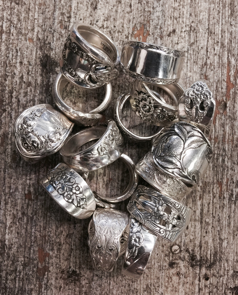 Vintage Flatware- rings