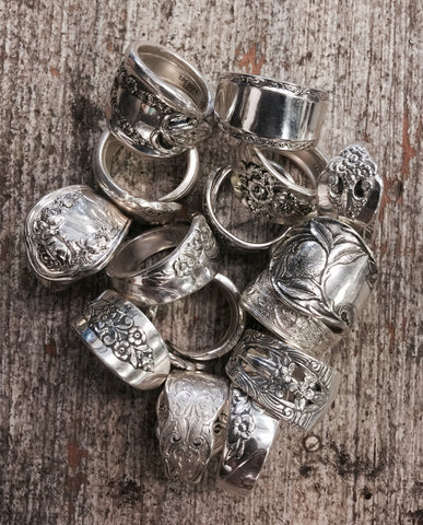 Vintage Flatware- rings