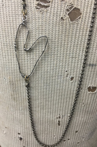 Large wire heart